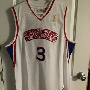 Allen Iverson Throwback 76ers Jersey Mens XXL
